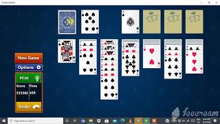 RAMDOM SALAD GAMES PLAYING SOLITAIRE [upl. by Ursola]