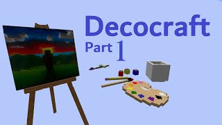 Minecraft Mods Decocraft part 1 [upl. by Reave47]