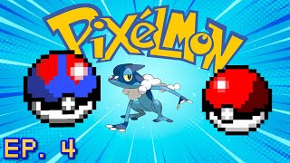 Pixelmon Episode 4  FROAKIE EVOLVES [upl. by Davenport]