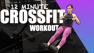 12 MINUTE  CROSSFIT WORKOUT amp WARM UP AT HOME [upl. by Australia]