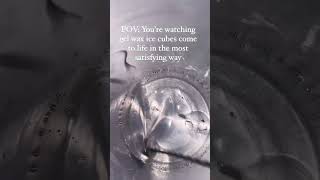 Turning Gel Wax into Stunning Ice Cubes  Satisfying DIY You Need to Try shorts candlemaking diy [upl. by Barthelemy710]