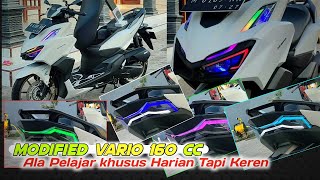 Budget Modifikasi Vario 160 sederhan Owner UDA FotoCopy [upl. by Skurnik]