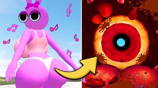 NEW WHATS INSIDE LOVE GREEN VINERIA VS PINK SPRUNKI in Garrys Mod [upl. by Dranek]