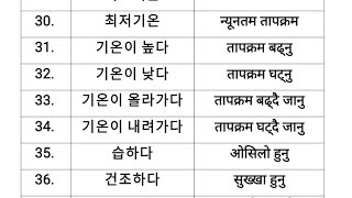 Eps Chapter  31 Word meaning in nepali  Korean word meaning in nepali [upl. by Best]