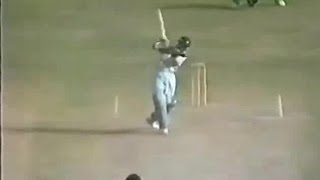 Vinod Kambli batting Vs Pakistan 1997 Kambli half century Karachi cricket highlights indvspak [upl. by Ydnyl]