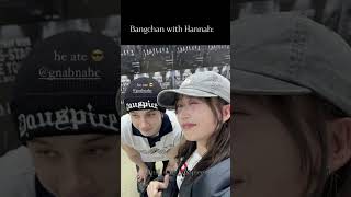 These siblings🤌🏻😂💗 kpopstraykids hannah bangchanolivia felix [upl. by Haveman]