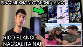 REACTION ni RICO BLANCO sa REBELASYON ni Jam Villanueva sa Cheating Issue ni Maris Racal At Anthony [upl. by Nolak]