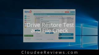 IDrive Backup and Restore Test [upl. by Eanehs]