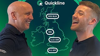 How Well Do YOU Know the UK  Postcode Edition  Quickline Couriers [upl. by Ingelbert327]