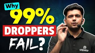 Why Most Dropper Fail  Worst Mistakes  JEE 2024  Droppers Strategy  ATP STAR Kota [upl. by Pattani]