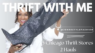 Lets Go Thrifting 2 Days 5 Stores And Amazing Thrift Haul [upl. by Ykvir]