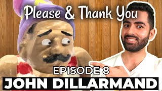 John Dillermand Show REACTION  Denmark Cartoon Series  Ep 8 Please amp Thank You podcast w Marwan [upl. by Llerrac595]