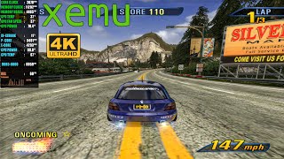 Burnout 3 Takedown PC Gameplay   XEMU 4K 60FPS   Configuration  Xbox Classic 2024 [upl. by Esorlatsyrc]