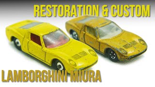 MATCHBOX restoration and custom 33C Lamborghini Miura [upl. by Yelrahc]