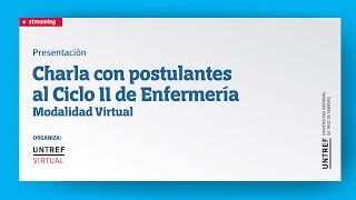 Charla abierta a estudiantes Untref Virtual [upl. by Noj]