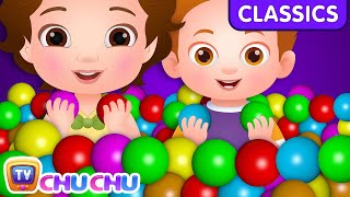 ChuChu TV Classics  Colors amp Shapes Surprise Eggs Ball Pit Show  ChuChu TV Toddler Learning Videos [upl. by Lyndy]