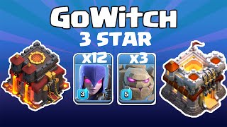 3 Star Th10 Vs Th11 Witch Spam Guide For Beginners [upl. by Gokey]