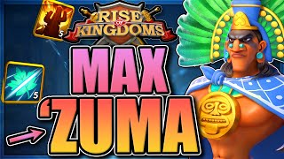 Expertised Moctezuma yes really Rise of Kingdoms [upl. by Oicnoel]