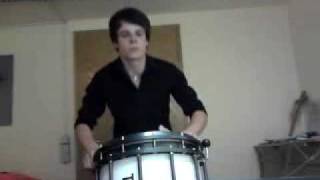 quotTornadoquot Snare Drum Solo [upl. by Sorazal]