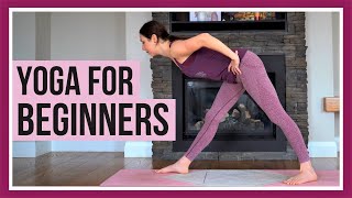 30 min Beginner Yoga  Flexibility Strength amp Balance [upl. by Cila]