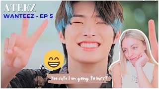 ATEEZ에이티즈 WANTEEZ EP5 REACTION [upl. by Krystin]