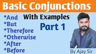 Conjunctions with Examples Part 1 [upl. by Elleryt]