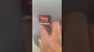 Reset Temperature Controller REX C100 on Heatware 1600 Roller Heat Press [upl. by Elijah880]