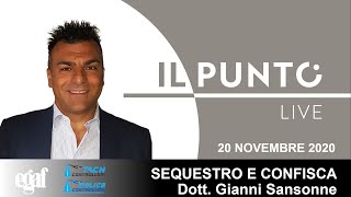 Il Punto Live Sequestro e confisca  Dott Gianni Sansonne [upl. by Neeron]