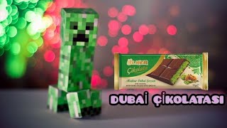 MİNECRAFT DUBAİ ÇİKOLATASI YAPTIM [upl. by Inavihs]