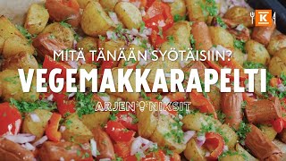 Vegemakkarapelti  Arjen niksit  KRuoka [upl. by Kalb457]