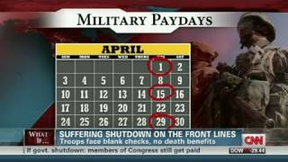 CNN Military pay if shutdown happens [upl. by Akined]