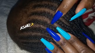 ASMR Attentive Scalp Scratching And Nitpicking🥱💤 [upl. by Haisa]