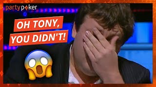 35  Tony G v Andy Black  Top 100 Greatest Poker Moments  partypoker [upl. by Tessil]