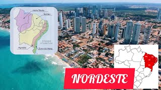 Geografia do Brasil  Região Nordeste Dinâmica econômica história Biomas e muito mais aula 8 [upl. by Alana]