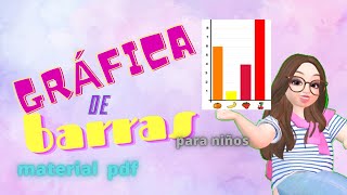 📊 COMO EXPLICAR UNA GRÁFICA DE BARRAS A NIÑOS DE PREESCOLAR  pdf para descargar e interactivo [upl. by Anires]