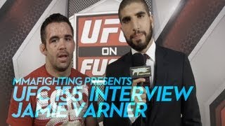 UFC 155 Jamie Varner Im Better Than Joe Lauzon [upl. by Aytac]