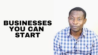 Businesses you can start in Ghana [upl. by Ruffin966]