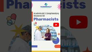 Calling All Pharmacists  Academically Provide Free Study Resourses shorts academically [upl. by Ayotahc]