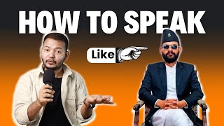 How to speak like Professional Speakers  Speak confidently Infront of anyone [upl. by Fennelly]