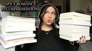 spicy romance book recommendations my fav spicy reads [upl. by Carena]