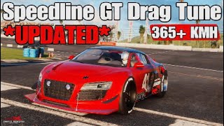 UPDATED Speedline GT Drag Tune  365 KMH  CarX Drift Racing Online [upl. by Adekan]