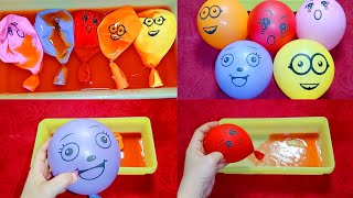 Statisfying slime videos  making slime with balloonstrelaxing slime asmr 71 [upl. by Clymer434]