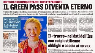 Prime pagine dei giornali di oggi 25 gennaio 2022 Rassegna stampa Quotidiani nazionali italiani [upl. by Alyhc25]