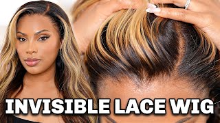 OMG WATER LACE 😱 THE MOST INVISIBLE LACE WIG FLAWLESS WIG INSTALL [upl. by Atirabrab377]