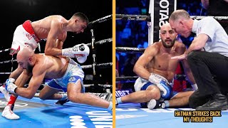 HAMZAH SHEERAZ VS BRADLEY SKEETE  CONTROVERSIAL KO 🤔 [upl. by Nillad]