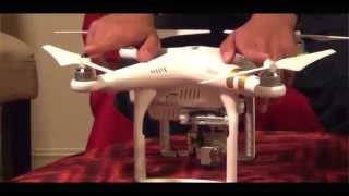 شرح عن درون Dji Phantom 3 profissional Review [upl. by Yrro]