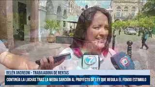 SALTA  Empleados de Rentas contra la media sanción al proyecto del fondo estímulo canal7salta [upl. by Hudgens826]