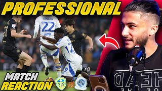 Flat but Professional performance  Leeds 20 QPR  match breakdown [upl. by Matthus]