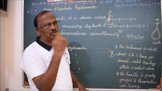 Psychrometer  M515  Engineering Thermodynamics in Tamil [upl. by Mayfield]