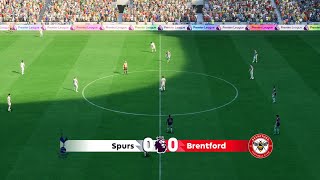 Tottenham vs Brentford  Premier League  FC24 Xbox [upl. by Adnilreh]